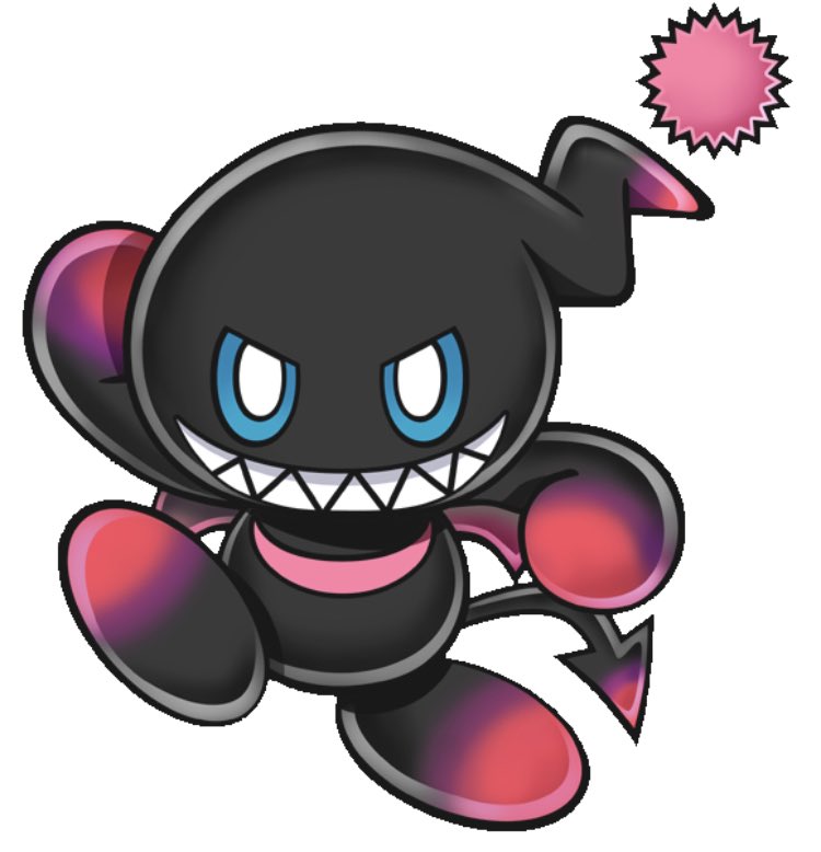 Chippy the chipper demon is primarily based on Dark Chao (many of my OCs are). As for its horns they’re similar to Zavok’s