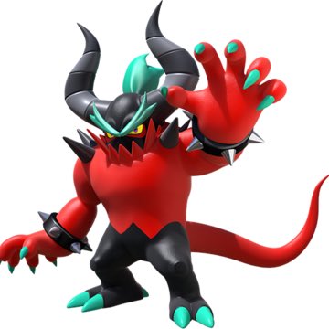 Chippy the chipper demon is primarily based on Dark Chao (many of my OCs are). As for its horns they’re similar to Zavok’s