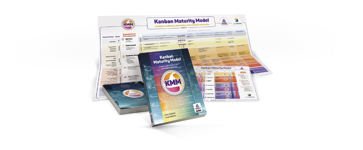Kanban works at scale. Large organizations use #Kanban with 1000s of employees, enterprise-wide, including remote workers. Kanban University offers a roadmap for improving #enterpriseagility based on the Kanban Maturity Model. kanbanmaturitymodel.com #KMM
