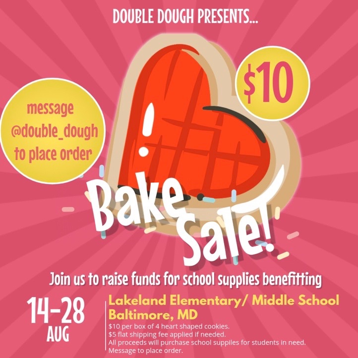 MsDam9's tweet photo. I’m so excited to be teaching 4th grade ELA @LakelandSchool this year. If you would like to contribute to providing school supplies for students, message double_dough on Instagram to participate in the fundraiser😊🍪 https://t.co/yDLWeY9rKh
