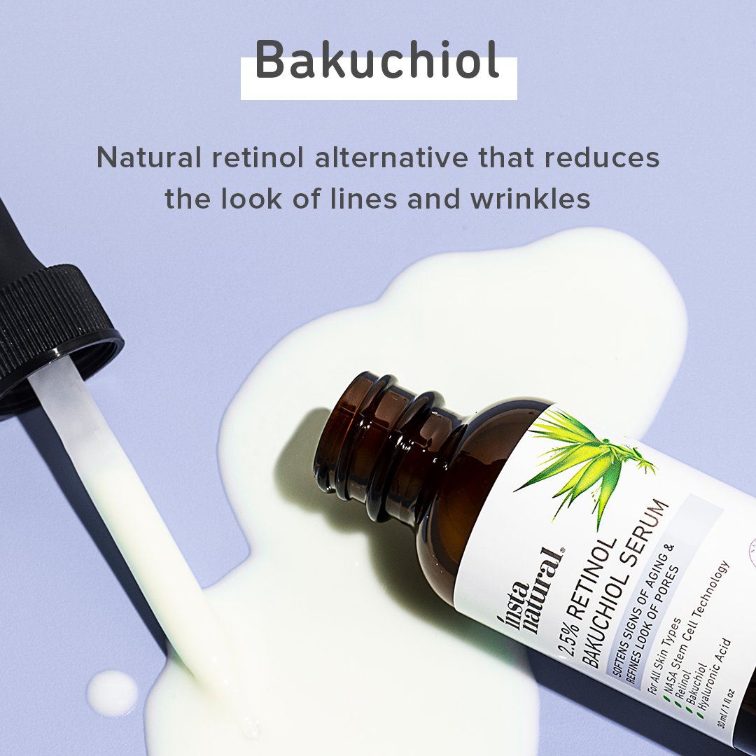 instanatural 2.5 retinol bakuchiol serum