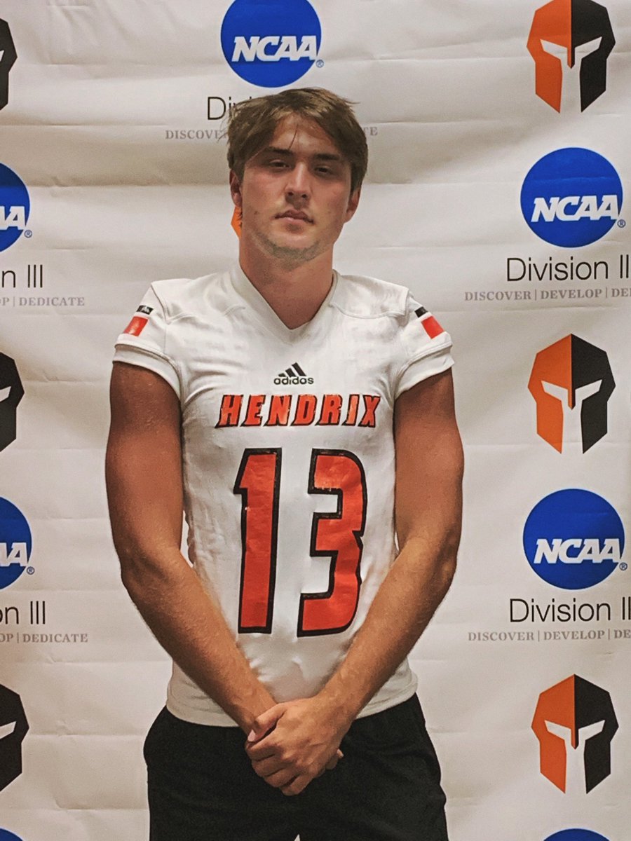 charl3s13's tweet image. Very blessed to have recieved my first offer at the next level from @HendrixFootball today after my visit. Thanks to all the coaching staff for a very interesting and informative experience. 🟠⚫️⚪️ @RussHeidiSLC @NotCoachBuck @MyRecruitBoard