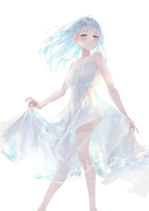 白ワンピのtwitterイラスト検索結果