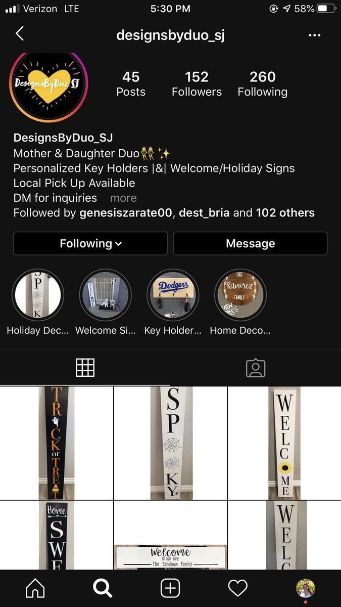 Stephee32's tweet image. Hi everyone!✨ Please check out my small business on Instagram @designsbyduo_sj. We make custom signs key holders, welcome signs, and holiday decor ❤️