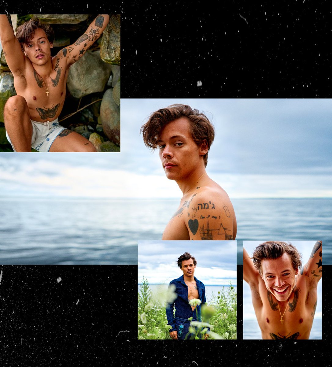 ColumbiaUK's tweet photo. 1 year since we got our first glimpse of THIS @Harry_Styles x @RollingStone photoshoot. https://t.co/xakzkkzIzR