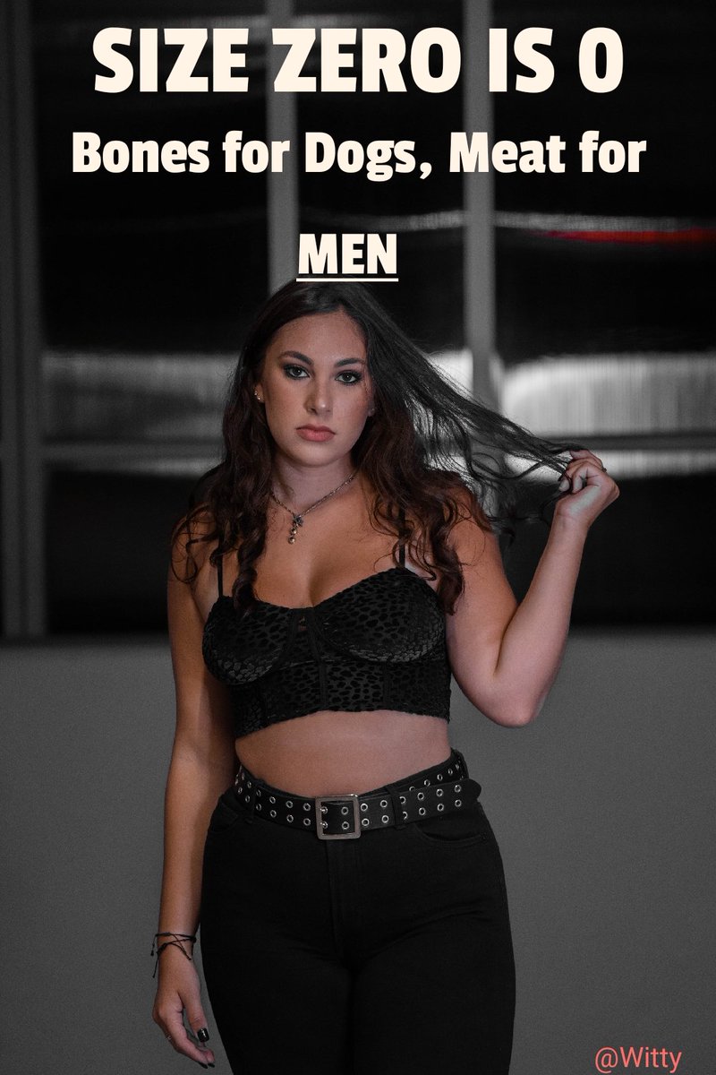 NaughtyWitty's tweet photo. SIZE ZERO IS 0....
#CHUBBYROCKS
#MEATFORMEN
#IMTENTERHOOKS
@SWAMII_SAYS
@VOICING14 https://t.co/PbWBhjBmkx