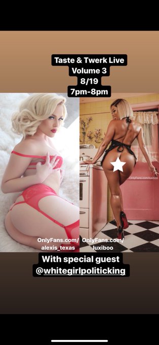 When I link up with my boo @luxiboo you already know what time it is! Do not miss it!!! Taste and Twerk