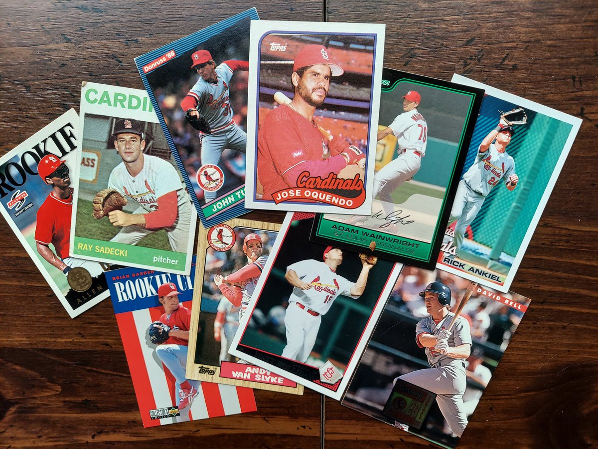 Nathanwoodside's tweet image. Thank you @jessespector for the thoughtful pack of #stlcards baseball cards from your @ProjectShaqBox. It really made my day during tough times. Keep up the great work!