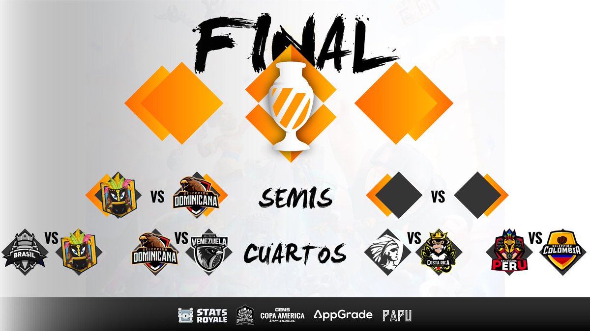 #GCA • Copa América

🇪🇦 ¡Solo faltan 30 minutos!

🇬🇧 Only 30 minutes left!

CUARTOS DE FINAL
QUARTER FINALS
Part #2

🇲🇽 MEX 🆚 CRI 🇨🇷
🇵🇪 PER 🆚 COL 🇨🇴

EN VIVO / LIVE
🕘 21 HS ET (UTC -4)
🇲🇽 20 HS

🇪🇦 <a href="/reyjoseant/">reyjoseant</a>
🎙️ <a href="/KriztyanMG/">Cristian Chavez</a>
📺  youtu.be/qyEaXy6KJag

#AmericaUnida