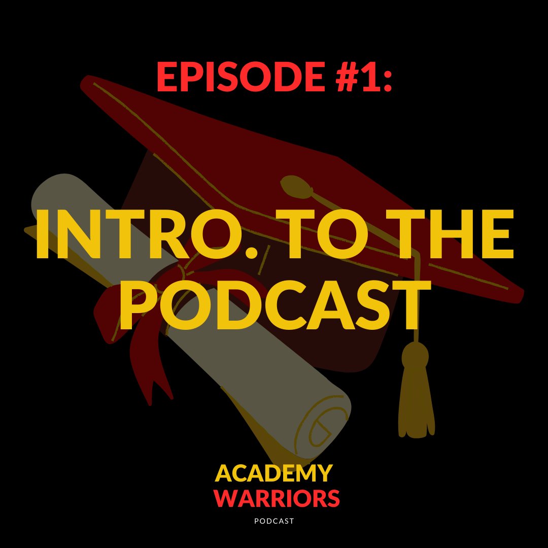 CollegeSolvers's tweet image. Episode 1 of the #podcast now available! 😀👩‍🎓👨‍🎓

Listen to our first introductory episode and learn more about your Academy Warriors @NanoFC8 &amp;amp; @lis_ashlee!

Visit our podlink.to/AcademyWarriors to find your platform! Not on there? Let us know.

#Education #College #EducationPodcast