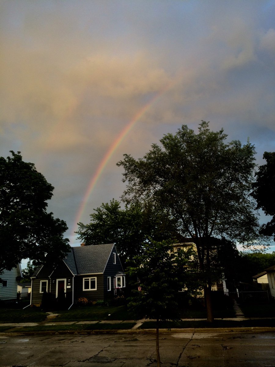 #RainbowAlert! God’s promise that things will be OK. #BeNotAfraid