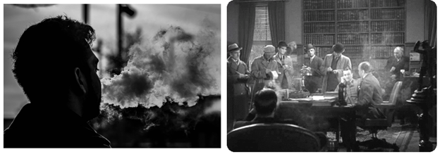 15/ Smaller, invisible aerosols float in the air and behave in less obvious ways. The best analogy is cigarette smoke, which is an aerosol. Think about (or experiment with) how smoke moves, and dilutes, and you can get the gist of what is going on.