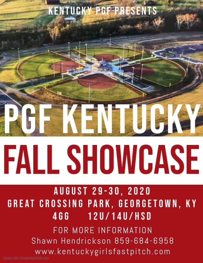 KentuckyEliteF1's tweet photo. Attention colleges!!! Come check out some awesome prospects on the KY Elite Fastpitch team next weekend in Georgetown, KY! https://t.co/spIh4VwTaW