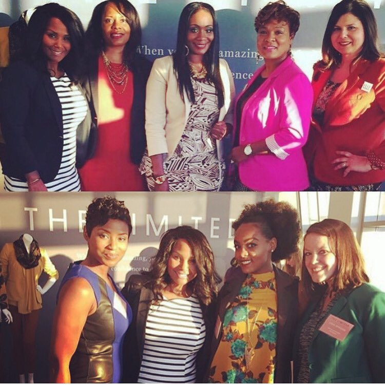 BOSSOnCampus's tweet photo. #BOSSInRewind Check out this moment from our "BOSS Event" event in Charlotte, with BOSS Founder @iamcameka @latoyiadennis @cristyck @cortneyhicksonair and friends. #LeadIn2020 💗 https://t.co/F03dlw2sHd