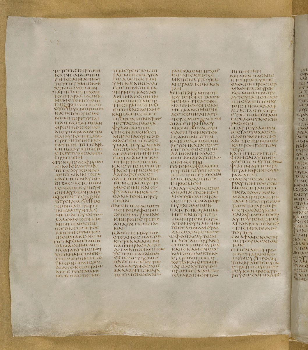 #103: Codex SinaiticusThis Bible is the oldest most complete bible in the world, produced in the 4th century. If you read “Manuscripts of the Greek Bible” it states how there’s been some 14,800 “alterations” made to the Bible over the span of 1700 hundred years.