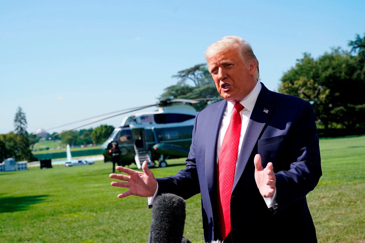 tiempo_news's tweet photo. Trump cuestionó nuevamente el voto por correo  https://t.co/9mG00AlDp9 https://t.co/e5RVrlKOAI