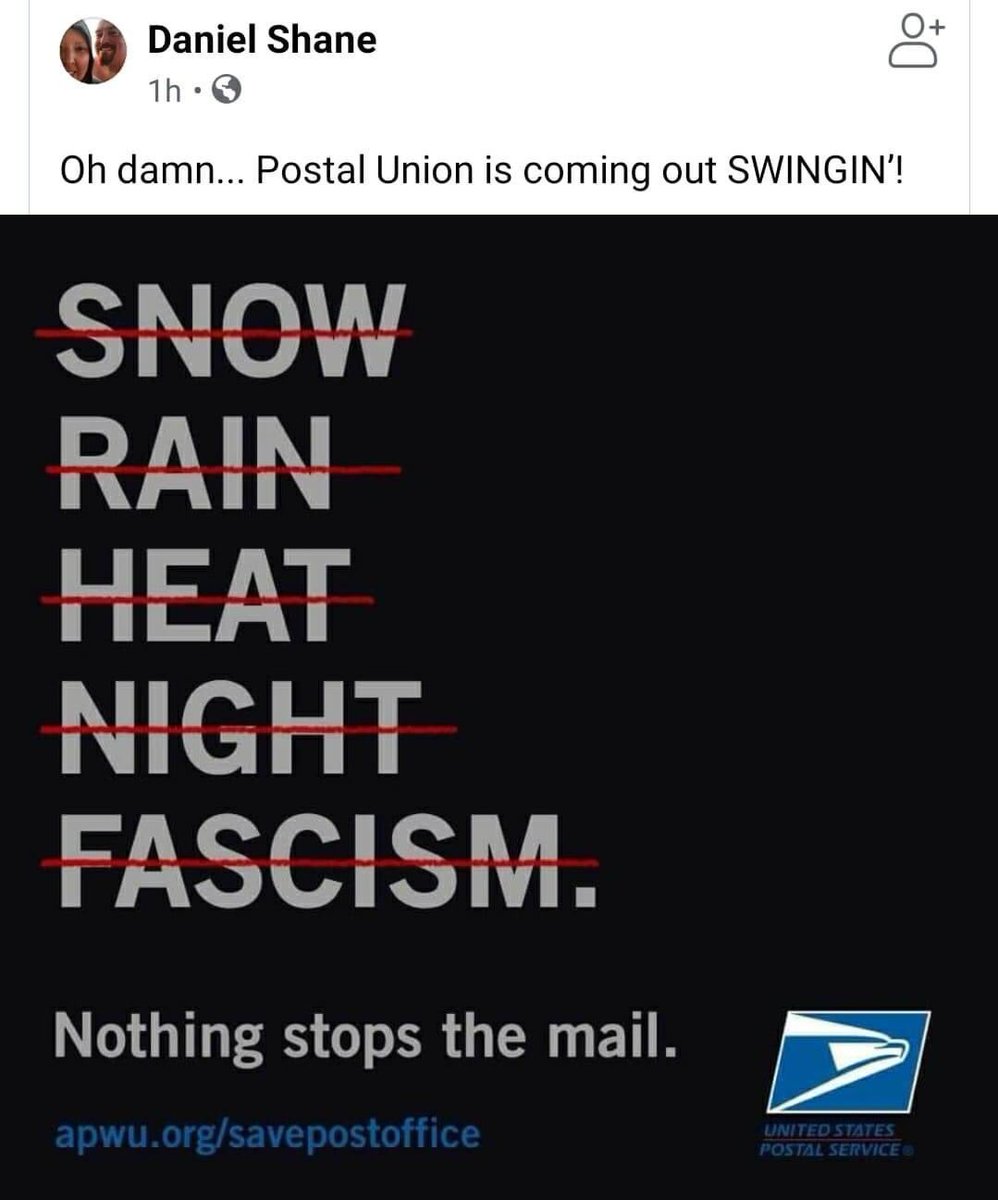 #PostalStrong