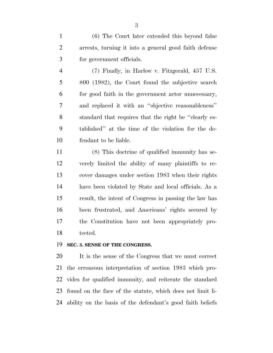 Jo Jorgensen On Twitter The Democrat Controlled House Has No Interest In Ending Qualified Immunity Election2020