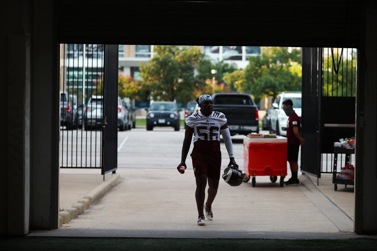 AggieFootball's tweet photo. Ladies and gentlemen...

🗣 WE. ARE. BACK.

#GigEm https://t.co/oP20V8lq5F