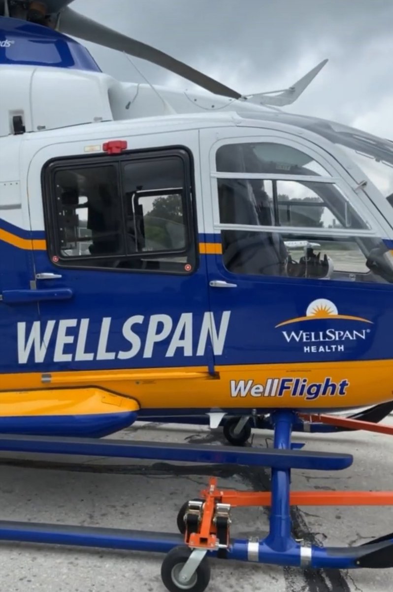 PaEMTP56's tweet photo. We heard it was coming to South Central Pennsylvania, spotted in Ohio. #AirMethods #WellspanHealth https://t.co/8s8u77aFU4