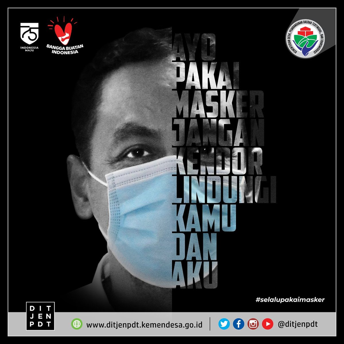 wargabone's tweet photo. #SahabatPDT semuanya, tetap disiplin pakai masker yaa, jangan kasih kendor!
Yuk sukseskan gerakan 500.000.000 masker di desa.

Lindungi kamu, aku, dan desamu.

#MaskerisasiDesa
#MaskerUntukDesa
#SelaluPakaiMasker
@halimiskandarnu @anwsanusi @samsulwidodo102 @DitjenPDT @KemenDesa https://t.co/sEvV8Feqbf