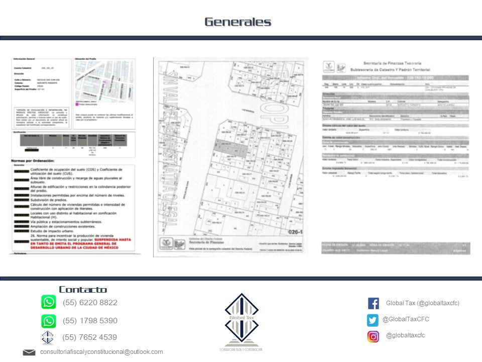 GlobalTaxCFC's tweet image. Ponemos a su disposición 2 terrenos en venta en Colonia del Valle, CDMX. 
$11,000,000.00 c/u.
Estamos a sus órdenes en nuestras vías de contacto.