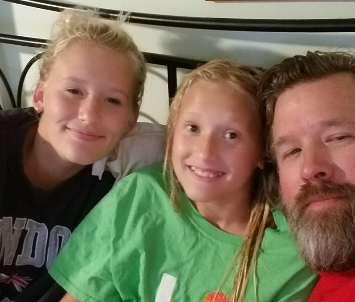 Me and my girls snuggled up watching the DNC Convention. My girls are 11 and 14 and they are so socially aware and tuned into whats going on in America. Never underestimate the young!!!!

#DemocraticConvention #Trump #DemocraticNationalConvention