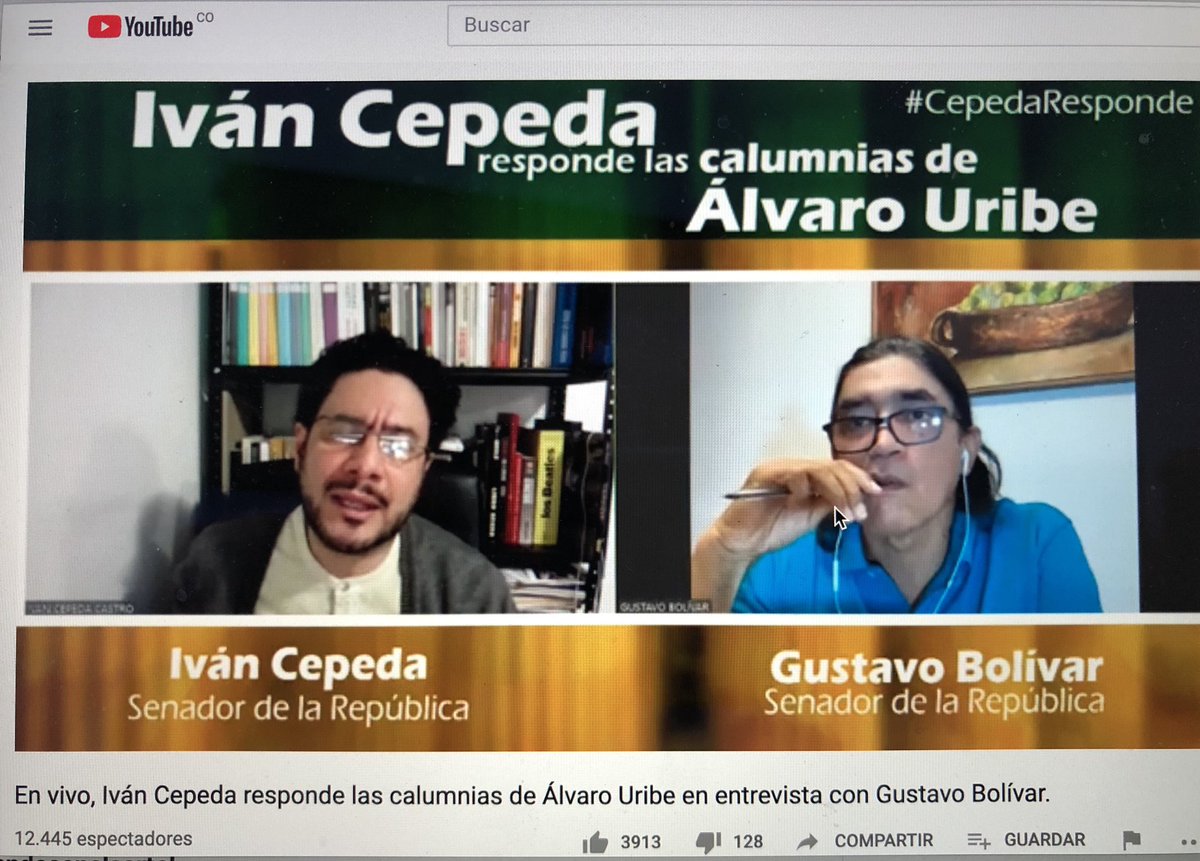 GustavoBolivar's tweet photo. No somos @RevistaSemana con sus millones de seguidores y presupuesto pero la entrevista a @IvanCepedaCast tuvo picos de 27.000 personas conectadas (14.500 en Facebook y 12.500 en YouTube). A tod@s gracias. Los medios alternativos avanzamos. #UnidosPodemos!#GraciasIvanCepeda https://t.co/WdPEWLtx6B