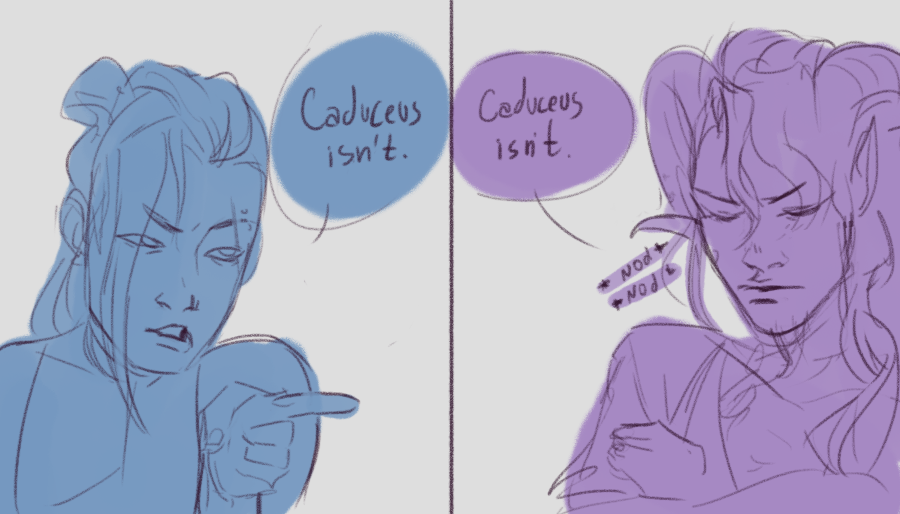 okay I'm done I swear but molly giving out love advice (not)
#mollymauktealeaf #beauregardlionett #criticalrolefanart 