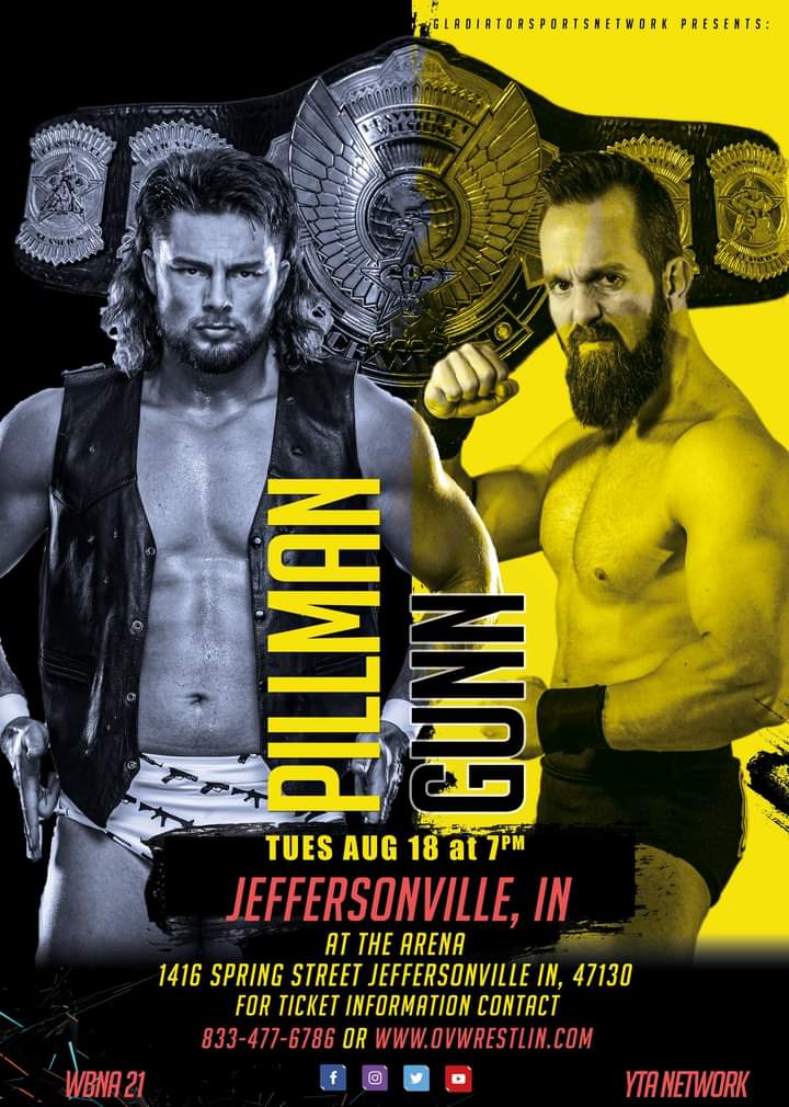 The ArenA (@thearena1416) on Twitter photo WHAT:<a href="/ovwrestling/">OVW Wrestling</a> presents their 1100th TV Taping
WHEN: TOMORROW NIGHT
WHERE: The ArenA
1416 Spring Street
Jeffersonville, Indiana
Masks are required!
For more information, Please visit: OVWrestling.com WHAT:<a href="/ovwrestling/">OVW Wrestling</a> presents their 1100th TV Taping
WHEN: TOMORROW NIGHT
WHERE: The ArenA
1416 Spring Street
Jeffersonville, Indiana
Masks are required!
For more information, Please visit: OVWrestling.com