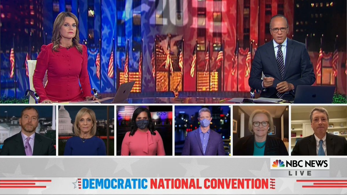 Nbc News Pr On Twitter The Full Team Of Nbcnews Anchors Correspondents Reporters Contributors And Analysts Joining Tonight S Special Coverage Of The Demconvention2020 Https T Co Xvj51u3j3x