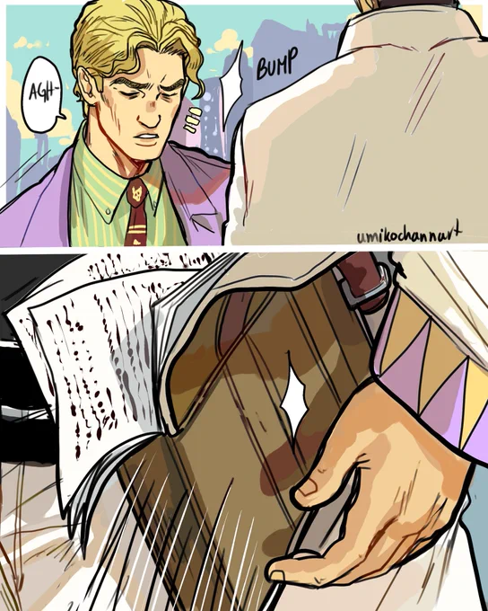 this is dumb af ? anyway (1/2) #JoJosBizarreAdventure 