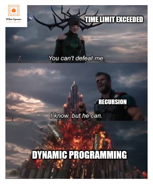 bchain_dynamics's tweet photo. #memegame #bchaindynamics #recursion #dynamicprogramming #programmers #coders #timecomplexity https://t.co/VUaiRGoiAy