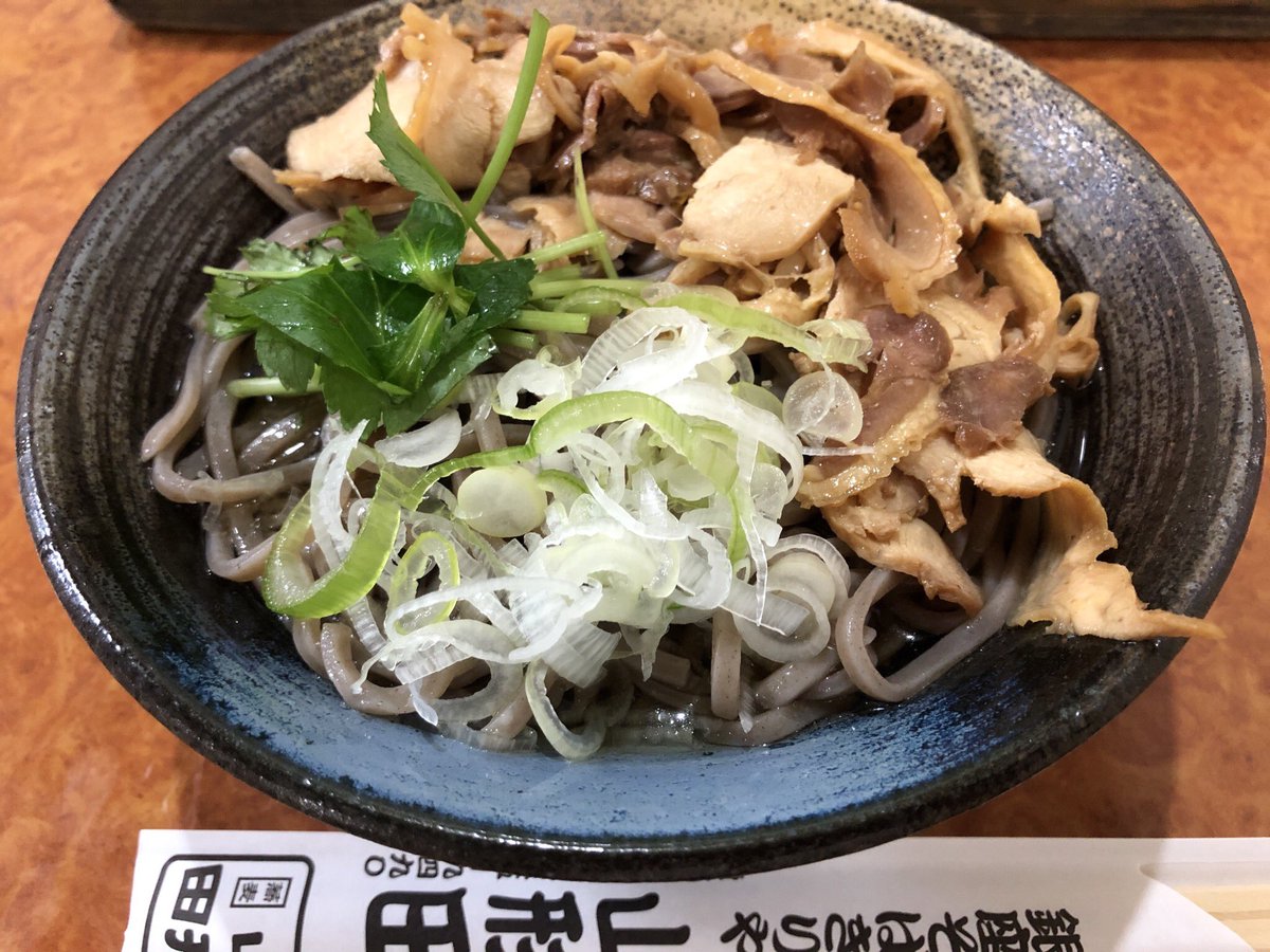 Tateomi Fujino 今日のランチは お蕎麦です Ginza 銀座 Lunch ランチ Yamagatada 山形田 そばきりや山形田 Soba そば 蕎麦