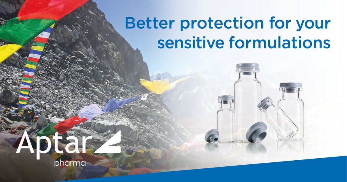 aptar's tweet photo. Thanks to enhanced compatibility and particulate specifications, our #PremiumCoat™ coated stoppers facilitate and derisk your vaccine or drug developments, accelerating your time-to-market #AptarPharma #injectables #COVID19 #AptarIsByYourSide https://t.co/SBC5ZU7Fh2