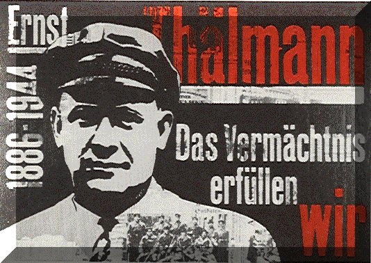 partei_dkp's tweet image. Wir gedenken am heutigen 18. August, dem ehemaligen Vorsitzenden der Kommunistischen Partei, Ernst Thälmann, der 1944, also vor 76 Jahren, im KZ Buchenwald nach fast zwölfjähriger Haft auf persönlichen Befehl Adolf Hitlers ermordet wurde. 

In seinem Geiste kämpfen wir weiter!
