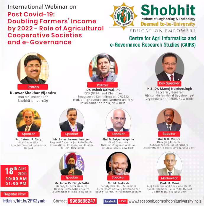 mohitpedia's tweet photo. Doubling Farmers’ Income by 2022 #DFI Report Vol. X1 Sect. 3.2.5: “The need for development of a network of #Coop Societies #CoopNet & automation wid #eCoops to facilitate governance & operational efficiency in d cooperative structure, is good for #rural India”. #Coops4Dev🌏 https://t.co/iNTBRDRAk8