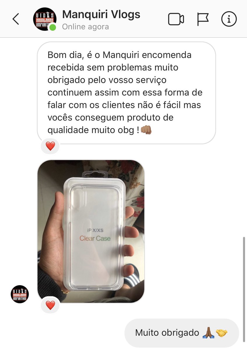 mbs_electronics's tweet photo. FEEDBACK 👥

@mbs_electronics  

“Os melhores acessórios ao melhor preço.” 🇦🇴🔝  

#SiliconeCase #Magnetic #5DGlass #EarPods #iPhoneCable #Samsung
#MBS #MBS_Electronics #TEAM_MBS #angolaempreende 🇦🇴💯 https://t.co/G6jlQuYdoZ