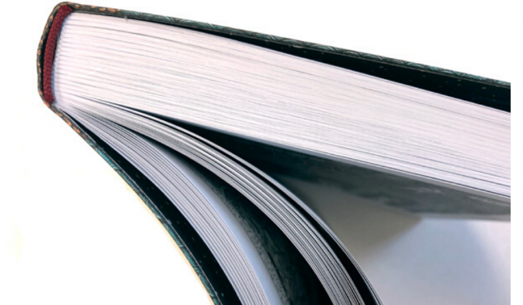Gutenbergmalta's tweet photo. #Flexibinding is a popular binding style which sits between a #paperback binding and a #hardback binding. The case or cover is generally made with paperback cover stock which is folded over and separate ends apply.
#printing #offsetprinting #prepress #postpress #binding #book https://t.co/5kW8oXZQlP