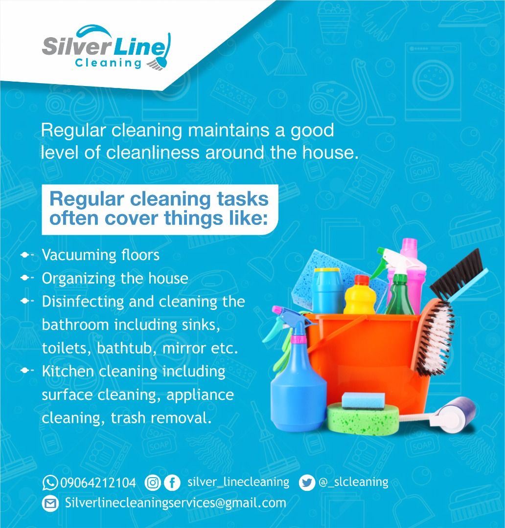 _slcleaning's tweet photo. Regular Cleaning Vs Deep Cleaning, know the difference.

#cleaningservicelagos #deepcleaning #regularcleaning https://t.co/5xJ6uHAnFD