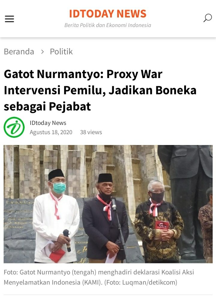 Darul_Ihsan__'s tweet photo. Sulit untuk percaya
Jk semuanya hanya omongan
Jk semuanya hanya luaran
Mendahulukan korporasi, dan kkn meraja.
Kebijakan dan tindakan jauh dr kepentingan dan kehendak rakyat.
#MerdekaTapiBoong
#MerdekaTapiBoong https://t.co/WRhG5jOK9q