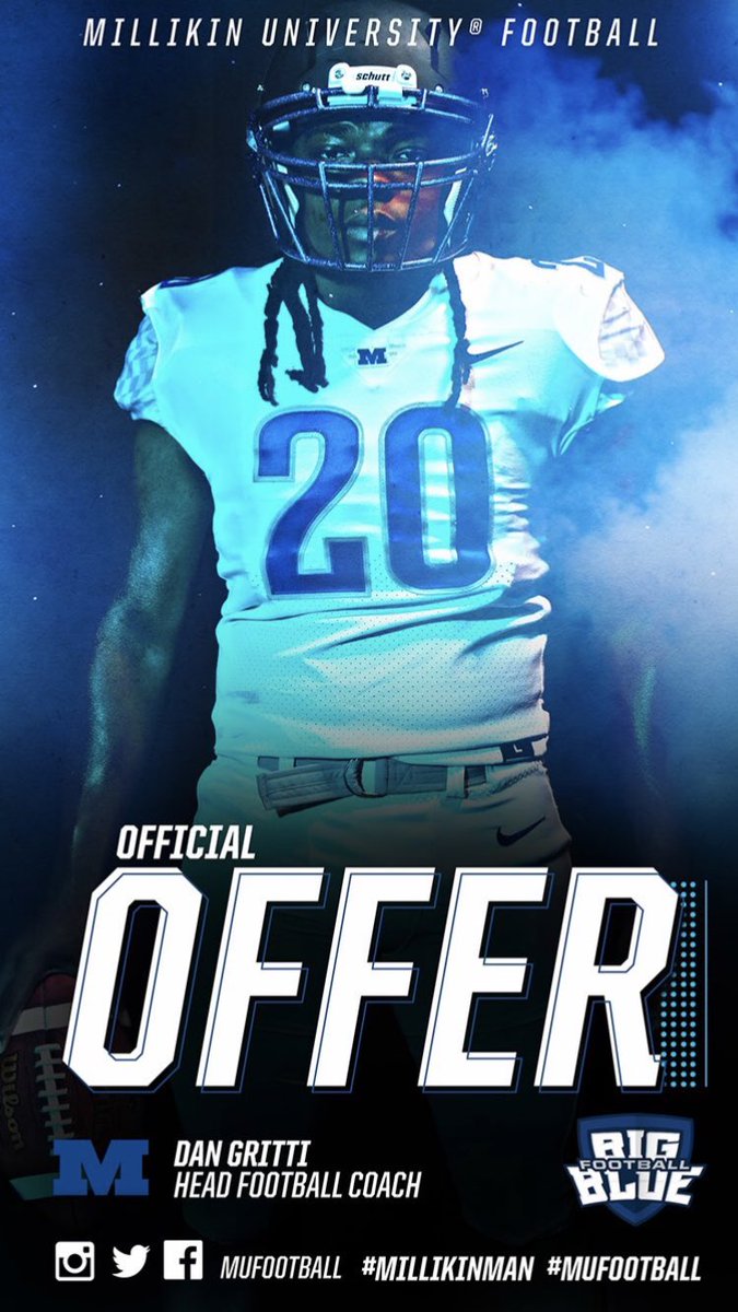 smoov_d007ski's tweet photo. AGTG‼️ Blessed to say that I’ve received an offer from Millikin University 🔵⚪️@ldbengtson https://t.co/a039vmHh6u