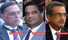The matter has been listed before Three Judge bench of Justices Ashok Bhushan, R. Subhash Reddy & MR Shah as ITEM No. 1
