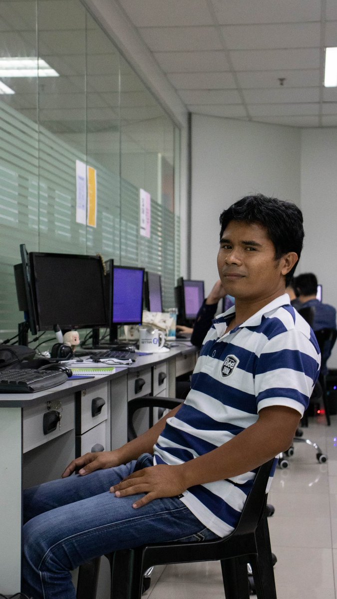 MillerDevPH's tweet photo. This is Ryan Repe when asked why  Miller Development and said,

"Writing software code is my passion. I enjoyed and loved what I am doing. Though it's hard, but each time you've accomplished something, all those hardships will be replaced with overwhelming satisfaction." https://t.co/KteqJOW1xJ