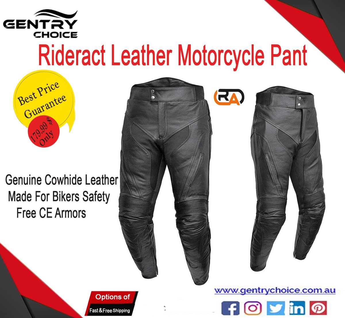 GentryChoice's tweet photo. #GentryChoice #RIDERACT #MotorcyclePant #LeatherPant
#MotorbikePant #RidingPant #BikersPant https://t.co/EYSjPLx0ST