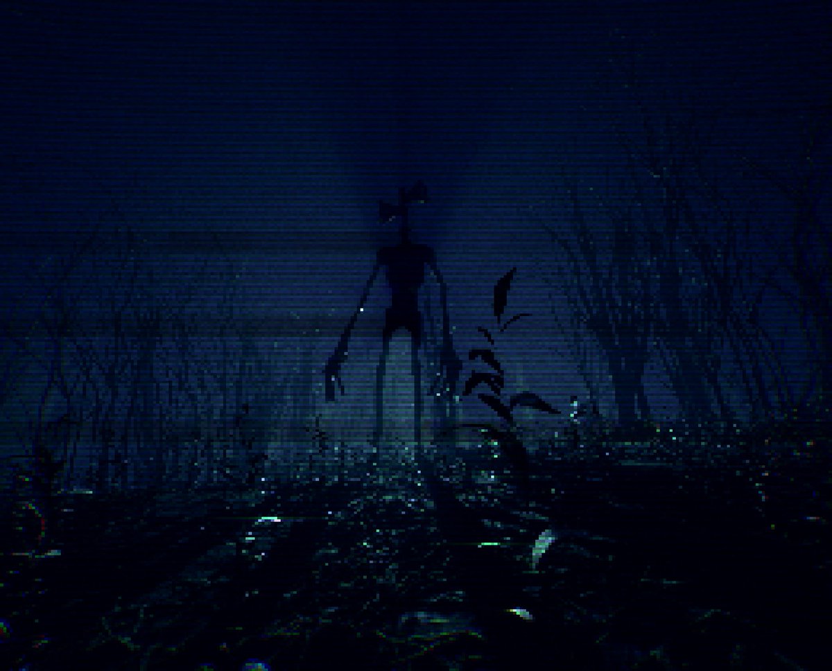 Siren Head [2020], is a short atmospheric horror game by UndreamedPanic