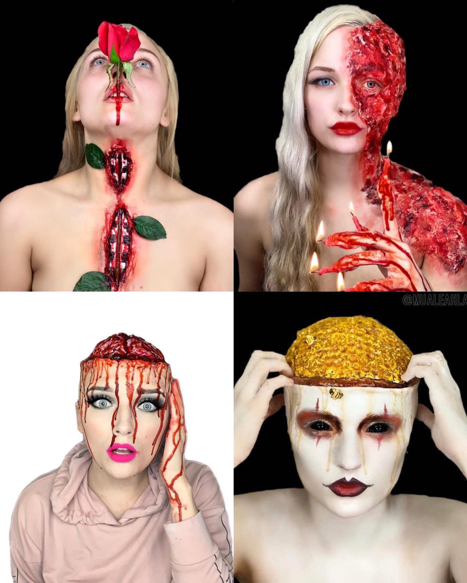 MUALeahLangford's tweet photo. @JeffreeStar Hey Jeffree Lyn! Momma of three here and love to do it all from body painting, sfx, and characters! It’d be a dream come true to be apart of your family ❤️ @JeffreeStar https://t.co/HxucdotkBM