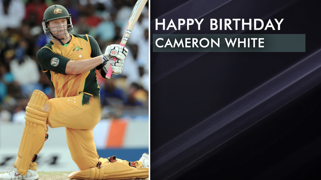 Happy Birthday!! Cameron White 