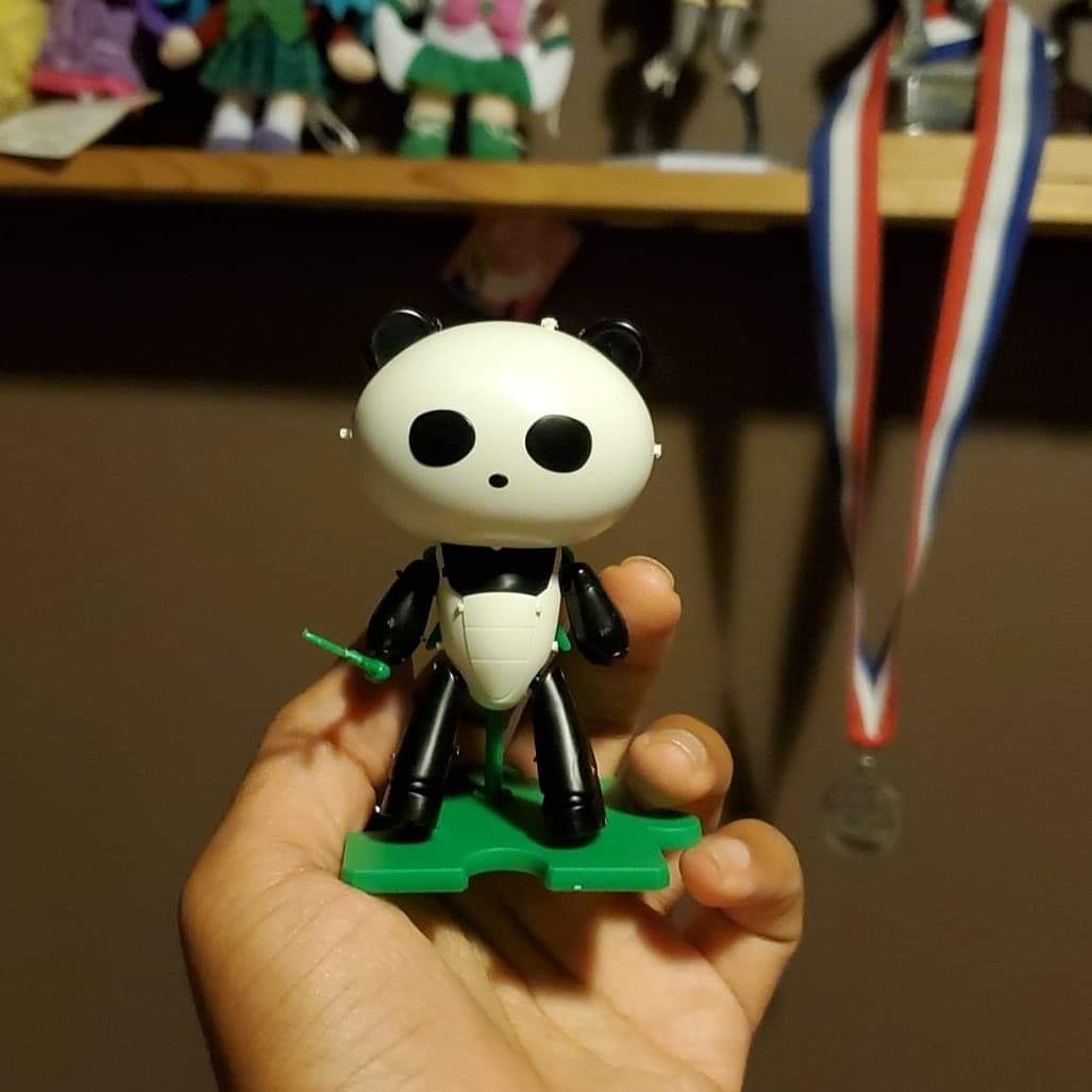 EvilBitingCat's tweet image. Made a cute panda figure #modelfigure