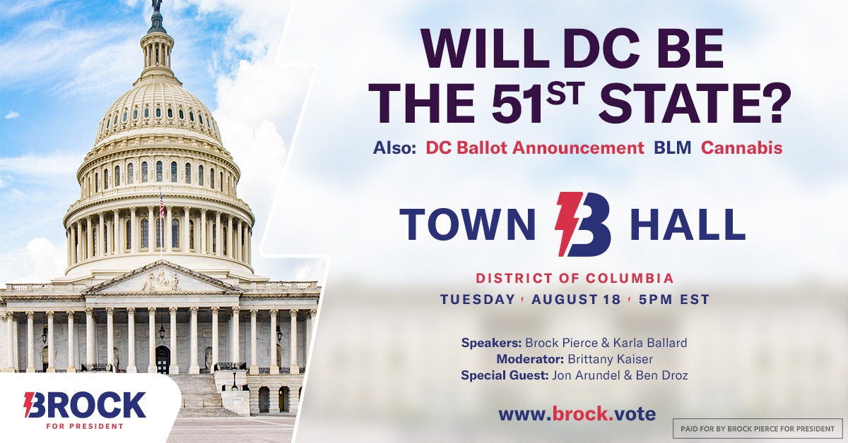 Brock Pierce tweet media